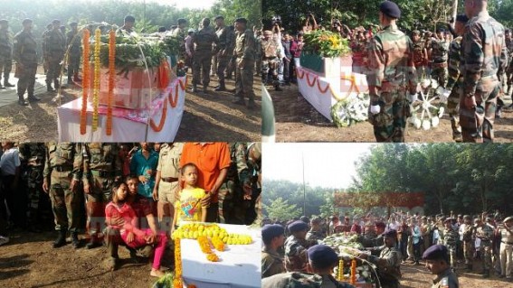 Nationâ€™s brave son sacrificed life for motherland : Martyr Chittaranjan Debbarmaâ€™s body mixed in Tripuraâ€™s soil 